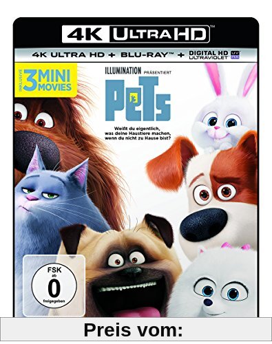 Pets  (4K Ultra HD) (+ Blu-ray) von Chris Renaud