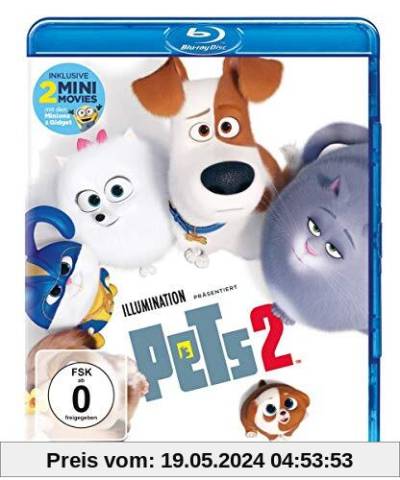 Pets 2 - Blu-ray von Chris Renaud
