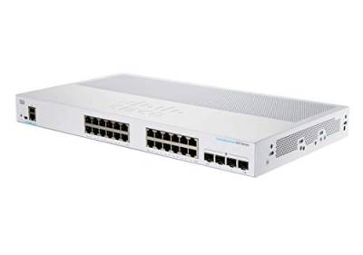 Cisco Business CBS250-24T-4X Smart Switch | 24 GE-Ports | 4 x 10G-SFP+ | Begrenzter Lebenszeitschutz (CBS250-24T-4X) von Cisco