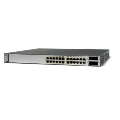 Cisco Systems Catalyst 3750E-24PD-S Switch Giga 24 x RJ45 10/100 / 1000 PoE + 2 x 10 GbE X2 19 von Cisco
