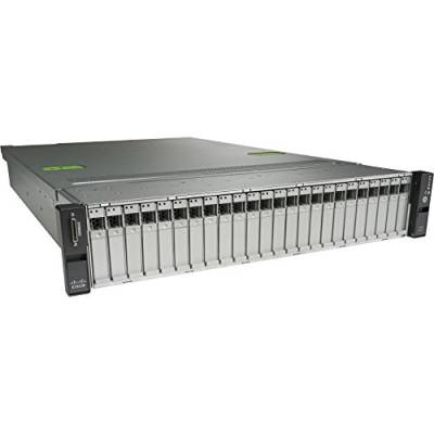 Cisco UCS C240 M3 SFF UCS-SPR-C240-E1 Server (Intel Xeon E5-2609B, 2,4GHz, 16GB RAM, 16000GB HDD, kein Betriebssystem) von Cisco