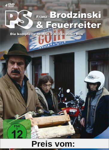 PS - Franz Brodzinski & Feuerreiter: Die komplette Staffel 2 & 3 in einer Box (4 DVDs) von Claus Peter Witt