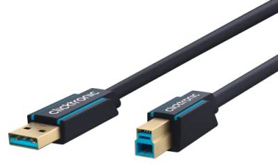 Clicktronic 70092 USB 3.0 Kabel, 1.8 m von Clicktronic