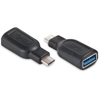 Club 3D USB 3.1 Adapter Typ-C zu USB 3.0 Typ-A St./Bu. schwarz CAA-1521 von Club3D