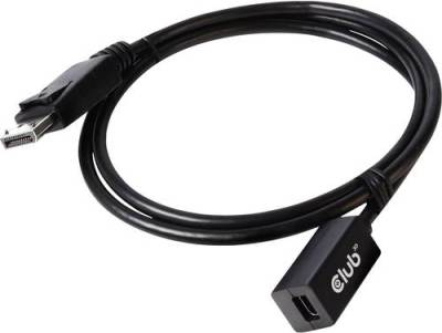 Club3D DisplayPort / Mini-DisplayPort Adapterkabel DisplayPort Stecker, Mini DisplayPort Buchse 1.00 von Club3D