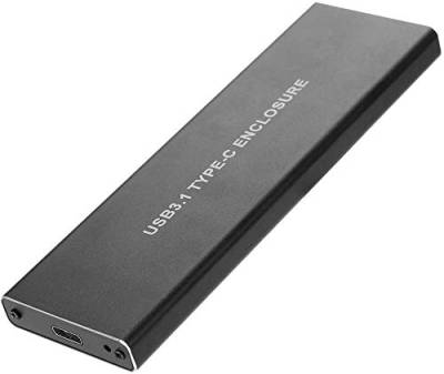 Cocoarm Externes Hochgeschwindigkeits-SSD-GehäUse Aus Aluminiumlegierung USB3.1 Bis M.2 Nvme für Winxp Vista Win7 Win8 Win10 32-Bit 64-Bit Mac10.8 von Cocoarm