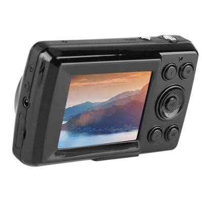 Digitale Videokamera, 720p HD, Kompakt, Tragbar, Small-Camcorder, Günstige Digitalkamera, 16 MP Speicherkarte für Teenager, Kinder, Anfänger (Black) von Cocoarm