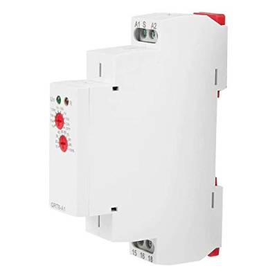 Einschaltverzögerungsrelais Zeitrelais On Delay Multifunktions Timer Relais für Kokosrelais GRT8-A1 Mini-Einschaltverzögerungszeitrelais DIN-Schiene Typ AC/DC 12V ~ 240V von Cocoarm