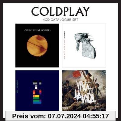 4 CD Catalogue Set von Coldplay