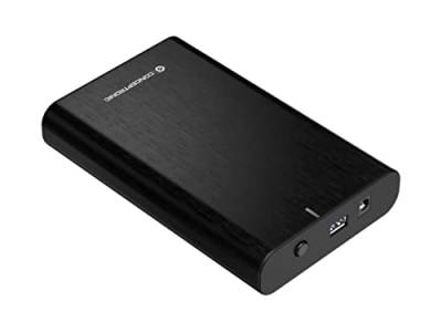 Conceptronic DANTE02B Festpalttenbox HDD Gehäuse 2.5/3.5 Zoll USB 3.0 SATA HDDs/SSDs sschwarz von Conceptronic
