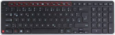 CT BALANCE-DE - Tastatur, USB, schwarz, Contour Balance von Contour