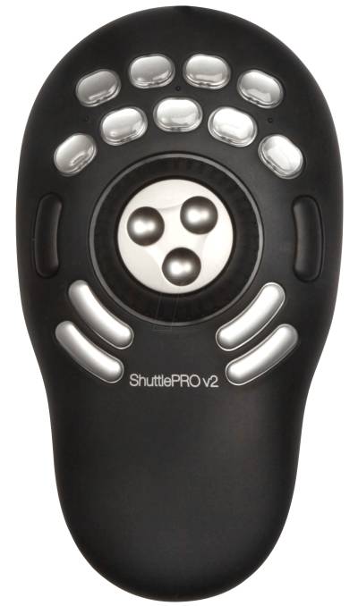 SHUTTLEPRO V2 - Multimedia-Eingabegerät, USB, ShuttlePRO v2 von Contour