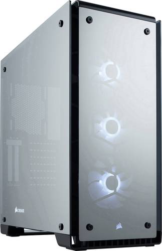 Corsair Crystal 570X RGB Mirror Black Tempered Glass Midi-Tower PC-Gehäuse Schwarz 3 Vorinstalliert von Corsair