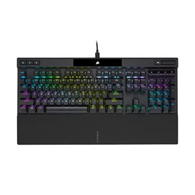 Corsair K70 RGB PRO Mechanische Gaming Tastatur, RGB LED mit Hintergrundbeleuchtung, QWERTY Layout, Cherry MX Braun Schlüsselschalter, Schwarz von Corsair