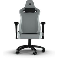 Corsair TC200 Fabric Standard Fit Gaming Chair, Light Grey/ White von Corsair
