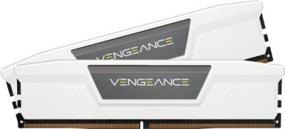 Corsair VENGEANCE DDR5 RAM 32GB (2x16GB) 5200MHz CL40 Intel XMP iCUE Kompatibel Computer Speicher - Weiß (CMK32GX5M2B5200C40W) von Corsair