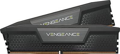 Corsair VENGEANCE DDR5 RAM 32GB (2x16GB) 5600MHz CL36 Intel XMP iCUE Kompatibel Computer Speicher - Schwarz (CMK32GX5M2B5600C36) von Corsair