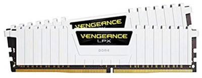 Corsair Vengeance LPX 16GB (2x8GB) DDR4 2666MHz C16 XMP 2.0 High Performance Desktop Arbeitsspeicher Kit, Weiß von Corsair
