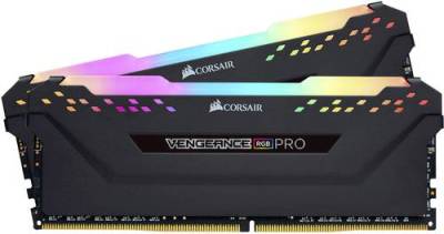 Corsair Vengeance RGB PRO PC-Arbeitsspeicher Kit DDR4 16GB 2 x 8GB 3200MHz 288pin DIMM CL16 18-18-36 von Corsair