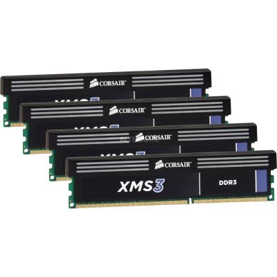 DIMM 16 GB DDR3-1333 (4x 4 GB) Quad-Kit, Arbeitsspeicher von Corsair