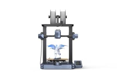 Creality CR 10-SE 3D Drucker, 600mm/s FDM 3D Printer, mit 60W-Keramikheizung, 12000rpm Kühlventilator, Sprite Direktantriebsextruder, CR Touch Linearschienen Hotend, 220 * 220 * 265mm von Creality