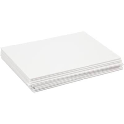 Creative 22085 Schaumstoffplatte, A4, weiß, 210 x 297 mm, Stärke: 3 mm, 10 Blatt von Creativ