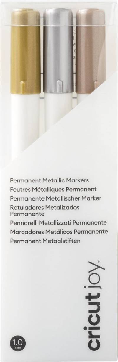 Cricut 2010010. Menge pro Packung: 3 Stück(e), Schreibfarben: Kupfer, Gold, Silber, Produktfarbe: Mehrfarbig (2010010) von Cricut