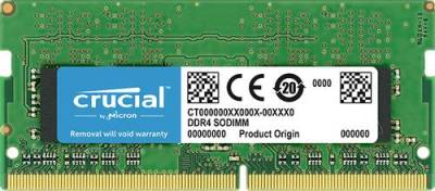 Crucial 2x4GB DDR4 Laptop-Arbeitsspeicher Kit DDR4 8GB 2 x 4GB 2400MHz 260pin SO-DIMM CL17 CT2K4G4SF von Crucial
