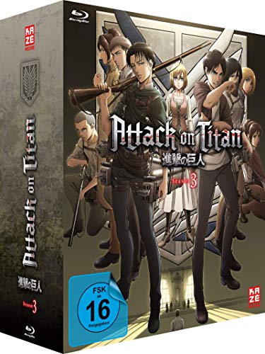 Attack on Titan - Staffel 3 - Gesamtausgabe - [Blu-ray] von Crunchyroll