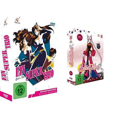 Ein Supertrio - Cat's Eye - Gesamtausgabe - Vol. 1 - [DVD] & Sailor Moon: R - Staffel 2 - Vol.2 - Box 4 - [DVD] von Crunchyroll