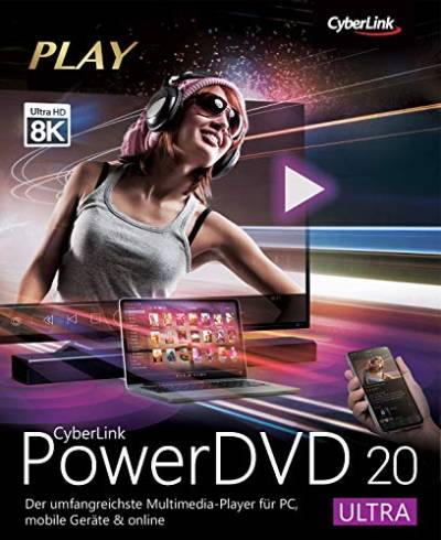 CyberLink PowerDVD 20 Ultra | PC Aktivierungscode per Email von CyberLink