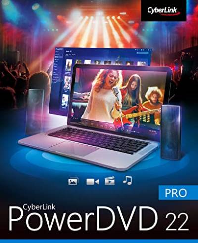 CyberLink PowerDVD 22 | Pro | PC | PC Aktivierungscode per Email von CyberLink