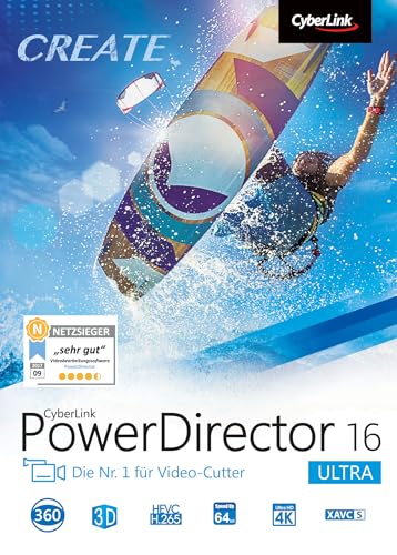 CyberLink PowerDirector 16 Ultra [Download] von CyberLink