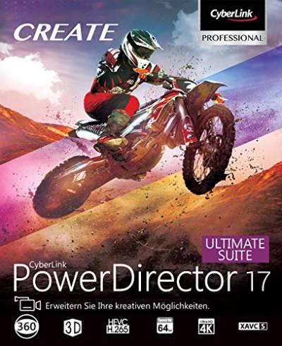 CyberLink PowerDirector 17 Ultimate Suite , PC , Download von CyberLink