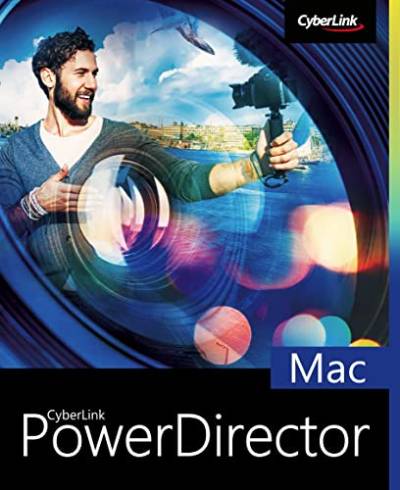 CyberLink PowerDirector 365 / 12 Monate | Professionelles Videobearbeitungsprogramm für MAC mit Greenscreen und tausenden Effekten | Fotoshow | Filmproduktion | Screen Recorder | MAC [Download] von CyberLink