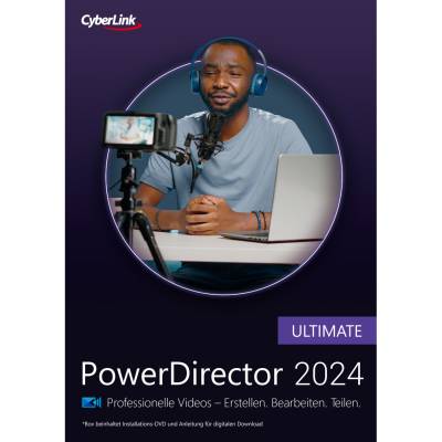 Cyberlink PowerDirector 2024 Ultimate von Cyberlink