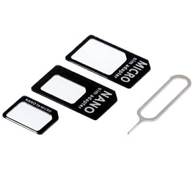 Cyrus 3-in-1 SIM-Karten Adapter Set (Nano, Micro, Standard) von Cyrus