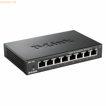 D-Link D-Link DES-108 8-Port Layer2 Fast Ethernet Switch von D-Link