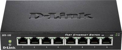 D-Link DES-108 Netzwerk Switch 8 Port 100MBit/s von D-Link