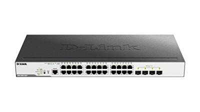 D-Link DGS-3000-28LP 28-Port Layer2 Managed PoE Gigabit Switch 24x 10/100/1000Mbit/s TP (RJ-45) PoE Port 4X 1000Mbit/s Fiber (SFP) von D-Link