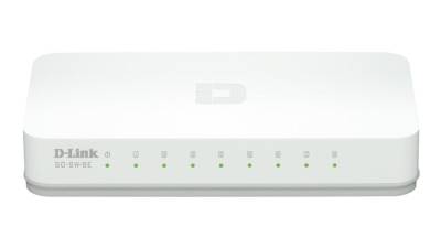 D-Link GO-SW-8E 8-Port 100MBit/s Fast Ethernet Easy Desktop Switch von D-Link