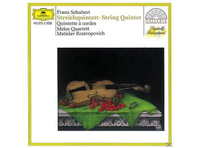 VARIOUS, Mstislav/melos Quartett Rostropowitsch - Streichquintett D 956 (CD) von DEUTSCHE G