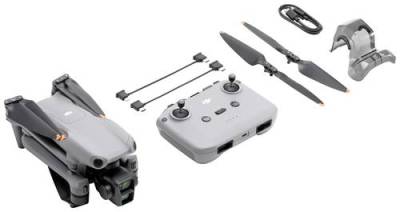 DJI Air 3 (RC-N2) Quadrocopter RtF Dual Kameraflug, Profi Hellgrau von DJI