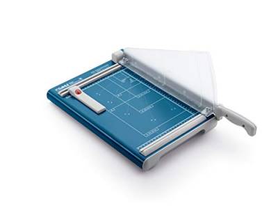 Dahle 534 Papierschneidemaschine (Schnittleistung bis zu 15 Blatt/DIN A3) blau von Dahle