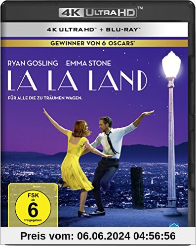 La La Land  (4K Ultra-HD) (+ Blu-ray) von Damien Chazelle
