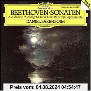 Klaviersonaten 8, 14, 23 von Daniel Barenboim