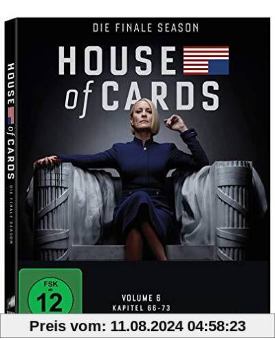 House of Cards - Die komplette sechste Season (3 Discs) [Blu-ray] von David Fincher