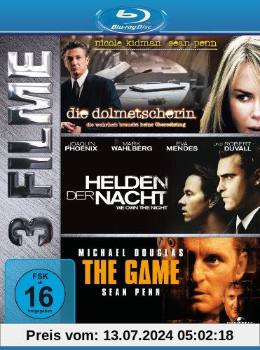 The Game/Die Dolmetscherin/Helden der Nacht [Blu-ray] von David Fincher