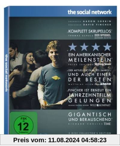 The Social Network (2-Disc Collector's Edition im limited Digipack) [Blu-ray] von David Fincher