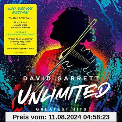 Unlimited-Greatest Hits (Deluxe Edition inkl. 6 neue & 5 neu-arrangierte Songs) von David Garrett